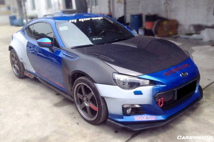 Carbonado 2012-2020 Scion FRS & Toyota GT86 & Subaru BRZ OEM Style Carbon Fiber Hood