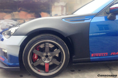 Carbonado 2012-2020 Toyota FRS GT86 Subaru BRZ RBY1 Style Wide Fender