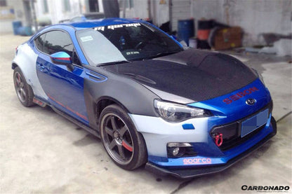 Carbonado 2012-2020 Toyota FRS GT86 Subaru BRZ RBY1 Style Wide Fender