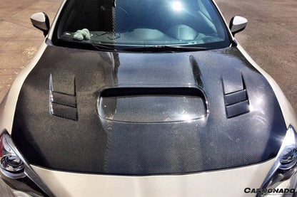Capó estilo Carbonado para Scion FRS, Toyota GT86 y Subaru BRZ WRC (2012-2020)