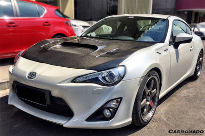 Capó estilo Carbonado para Scion FRS, Toyota GT86 y Subaru BRZ WRC (2012-2020)