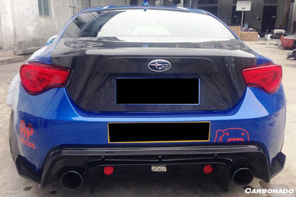 Carbonado 2012-2020 Scion FRS & Toyota GT86 & Subaru BRZ OEM Style Carbon Fiber Trunk