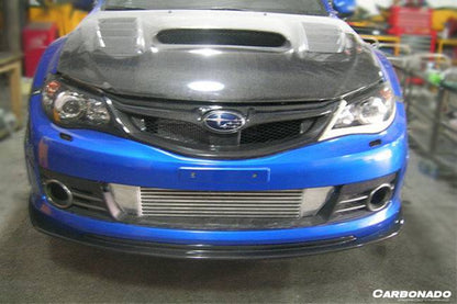 Carbonado 2008-2011 Subaru Impreza HB JS Style Carbon Fiber Front Lip