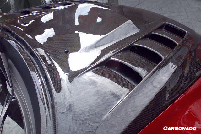 Carbonado 2008-2011 Subaru Impreza Wrx   Sti Vrs Style Hood