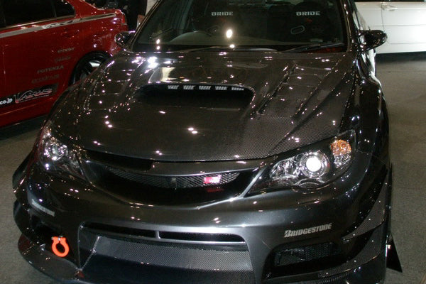 Carbonado 2008-2011 Subaru Impreza Wrx   Sti Vrs Style Hood