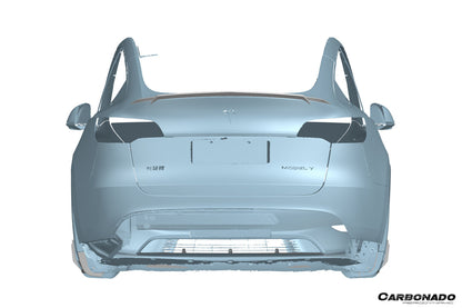 Carbonado AD Style Dry Carbon Fiber Trunk Spoiler | 2020-2024 Tesla Model Y