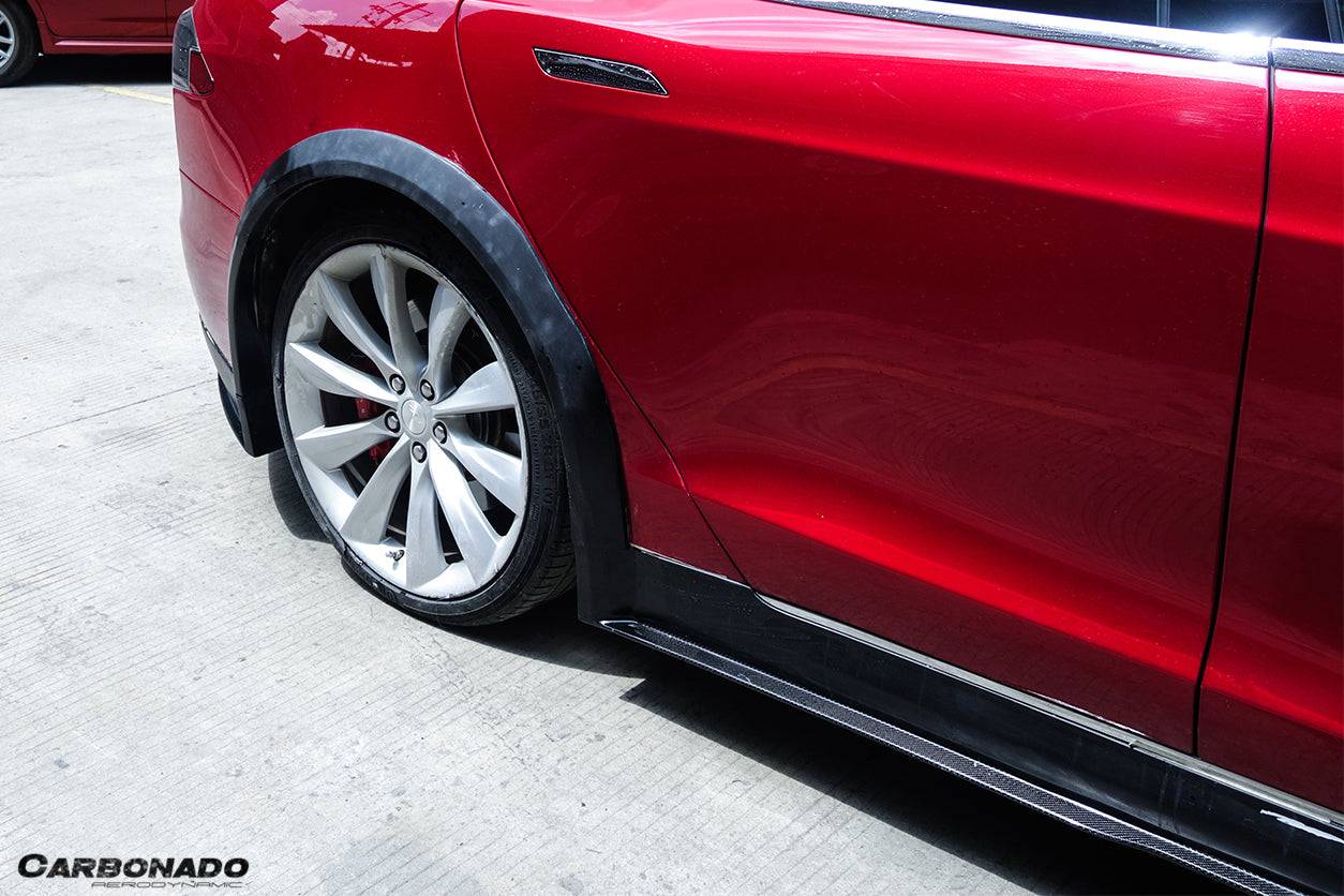 Carbonado RZS Style Part Carbon Fiber Full Kit | 2012-2015 Tesla Model S