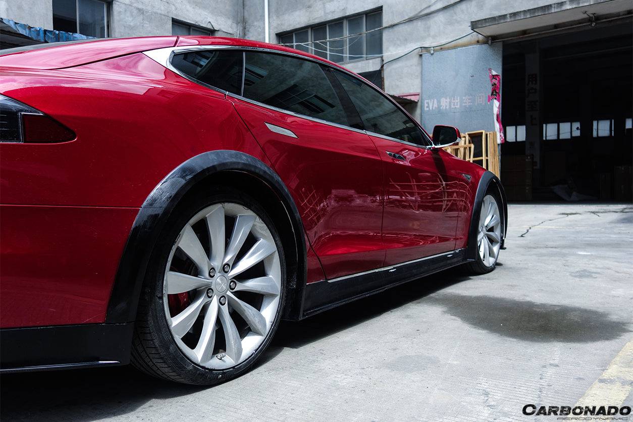 Carbonado RZS Style Part Carbon Fiber Full Kit | 2012-2015 Tesla Model S