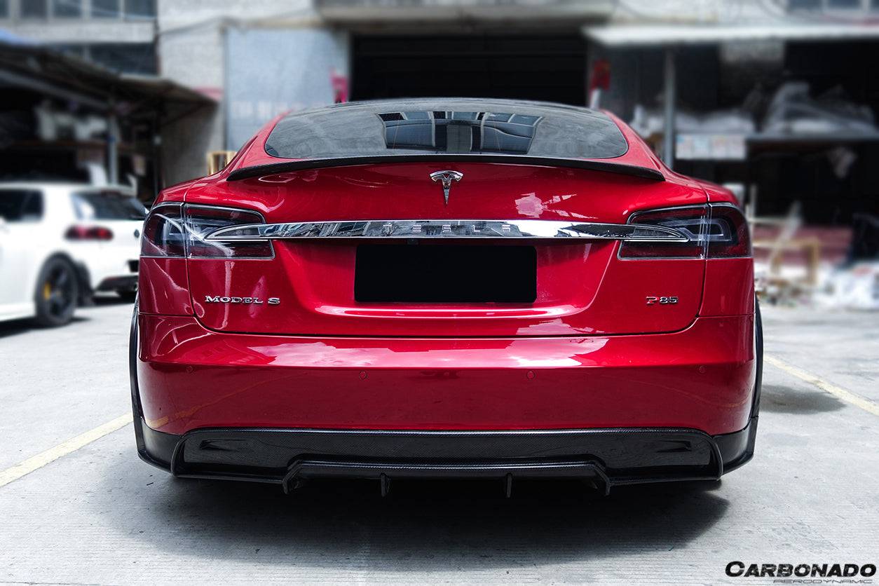 Carbonado RZS Style Part Carbon Fiber Full Kit | 2012-2015 Tesla Model S