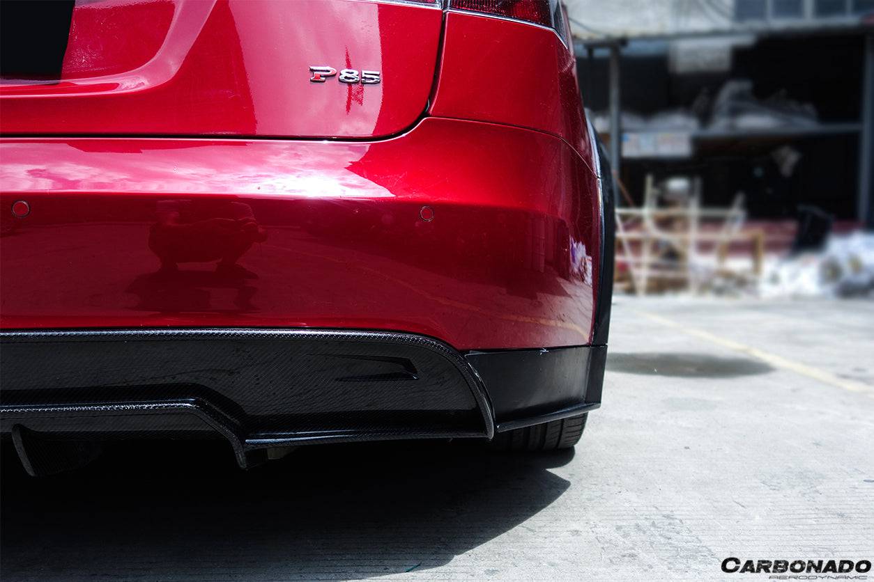 Carbonado RS Style Rear Lip | 2012-2015 Tesla Model S