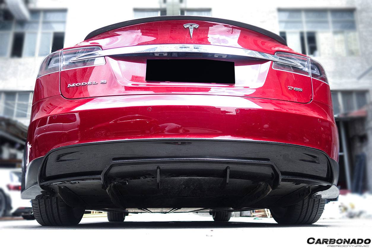 Carbonado RZS Style Part Carbon Fiber Full Kit | 2012-2015 Tesla Model S