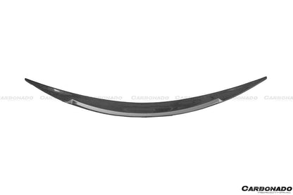 Alerón de maletero de fibra de carbono estilo Tesla Model S RS Carbonado 2012-2015