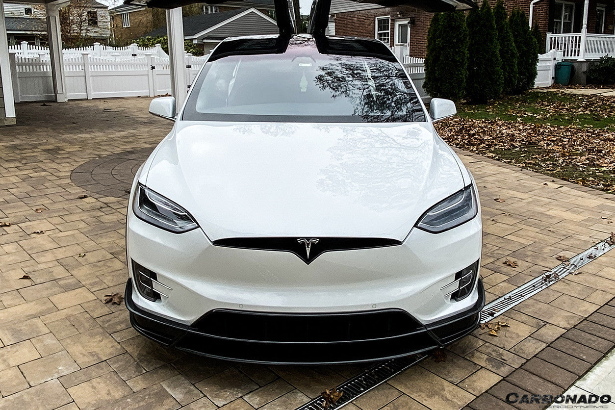 Carbonado 2016-2021 Tesla Model X SUV RZS Style Carbon Fiber Full Kit