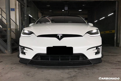 Carbonado 2016-2021 Tesla Model X SUV RZS Style Carbon Fiber Full Kit