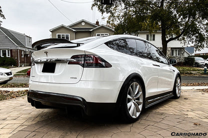 Carbonado 2016-2021 Tesla Model X SUV RZS Style Carbon Fiber Full Kit