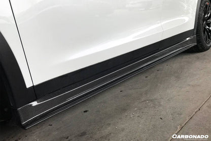 Carbonado 2016-2021 Tesla Model X SUV RZS Style Carbon Fiber Full Kit