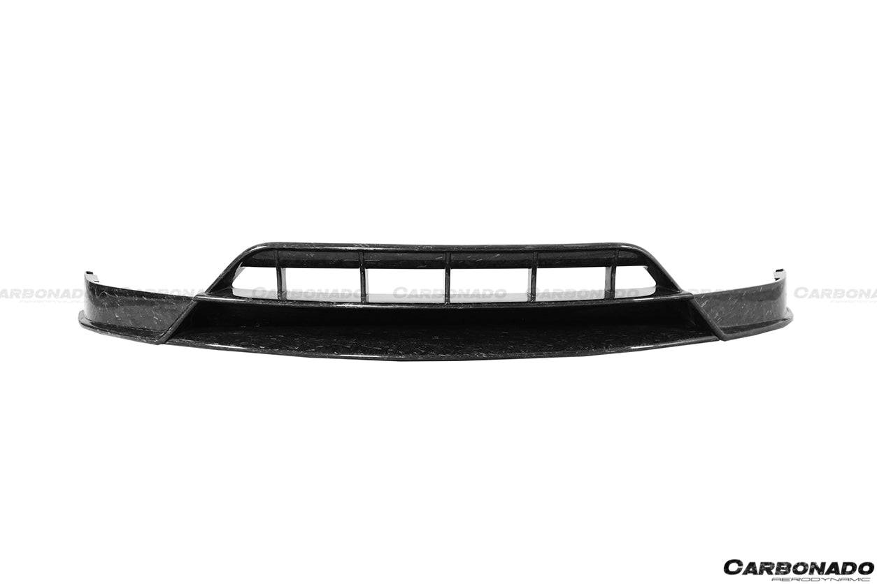 Carbonado 2016-2021 Tesla Model X SUV RZS Style Carbon Fiber Front Lip