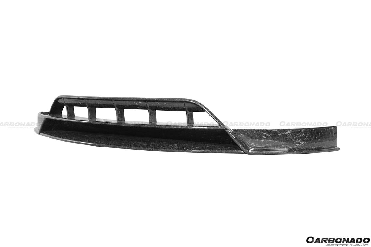 Carbonado 2016-2021 Tesla Model X SUV RZS Style Carbon Fiber Front Lip