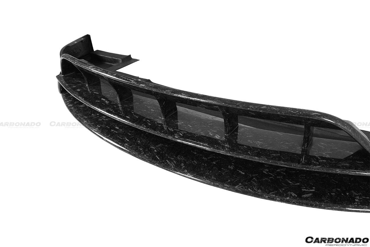 Carbonado 2016-2021 Tesla Model X SUV RZS Style Carbon Fiber Front Lip