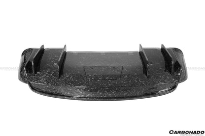 Carbonado 2016-2018 Tesla Model X SUV RZS Style Carbon Fiber Rear Lip