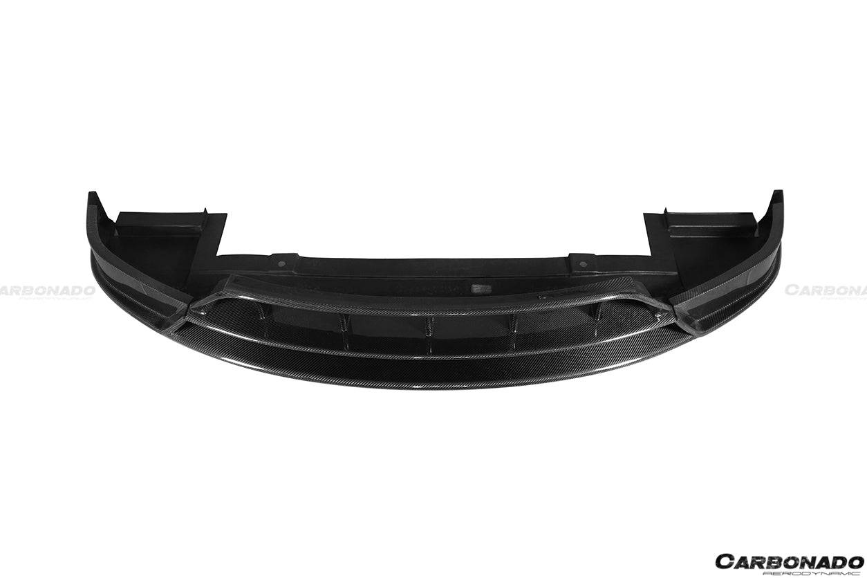 Carbonado 2016-2021 Tesla Model X SUV RZS Style Carbon Fiber Front Lip