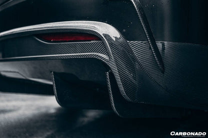 Carbonado 2016-2021 Tesla Model X SUV RZS Style Carbon Fiber Full Kit