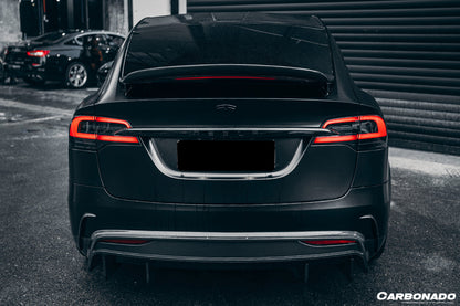Carbonado 2016-2021 Tesla Model X SUV RZS Style Carbon Fiber Full Kit