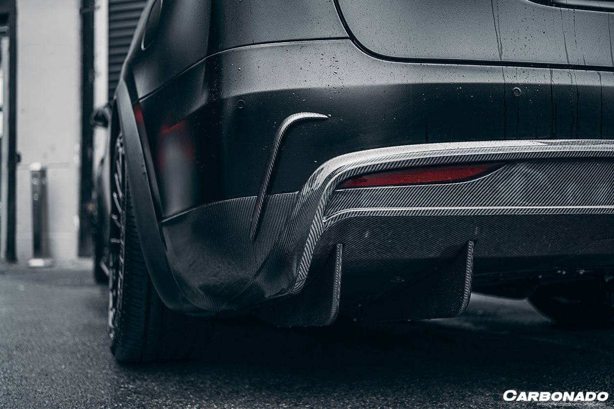 Carbonado 2016-2021 Tesla Model X SUV RZS Style Carbon Fiber Full Kit