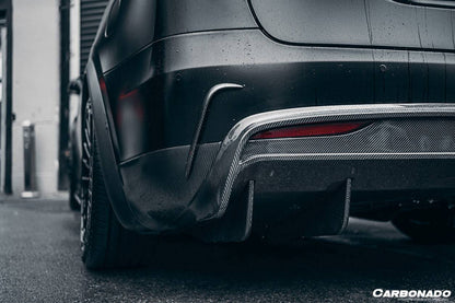 Carbonado 2016-2021 Tesla Model X SUV RZS Style Carbon Fiber Full Kit