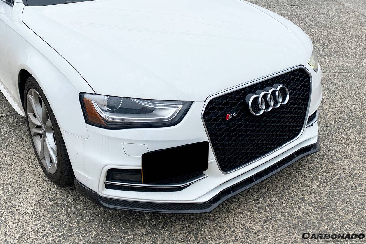 Faldón delantero de fibra de carbono estilo Sport VRS para Audi S4 A4 Sport 2013-2015