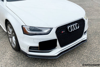 Faldón delantero de fibra de carbono estilo Sport VRS para Audi S4 A4 Sport 2013-2015