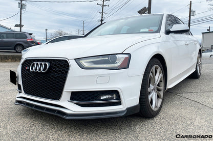 Faldón delantero de fibra de carbono estilo Sport VRS para Audi S4 A4 Sport 2013-2015