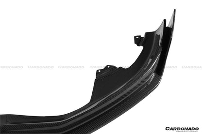 Carbonado 2020-2023 Audi RSQ8 AD Style Dry Carbon Fiber Front Lip Splitter