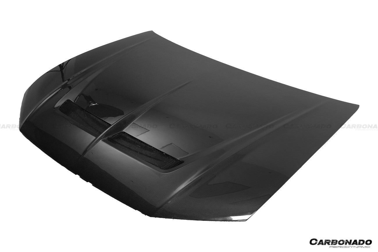 Carbonado 2019-2023 Audi Q8  SQ8  RSQ8 AD Style Dry Carbon Fiber Hood