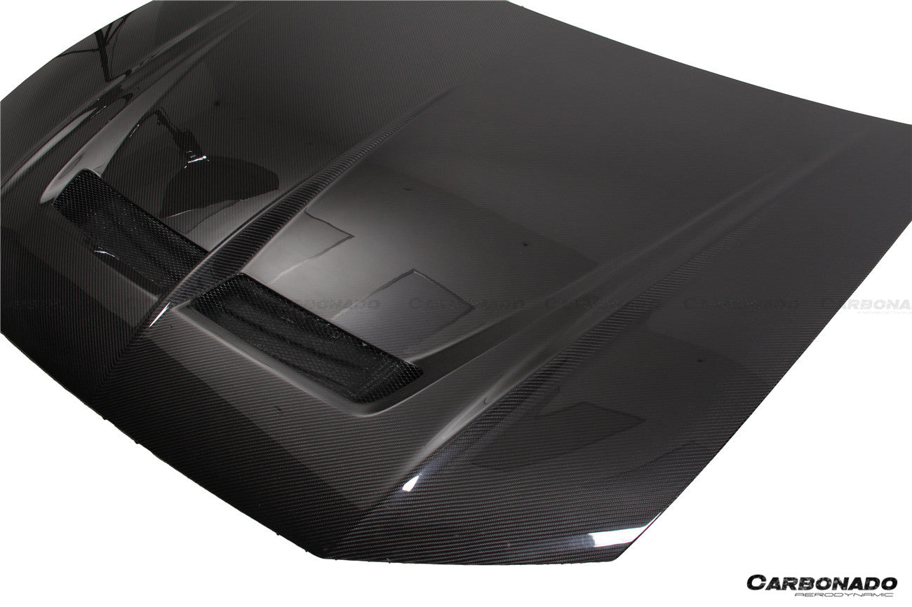 Carbonado 2019-2023 Audi Q8  SQ8  RSQ8 AD Style Dry Carbon Fiber Hood