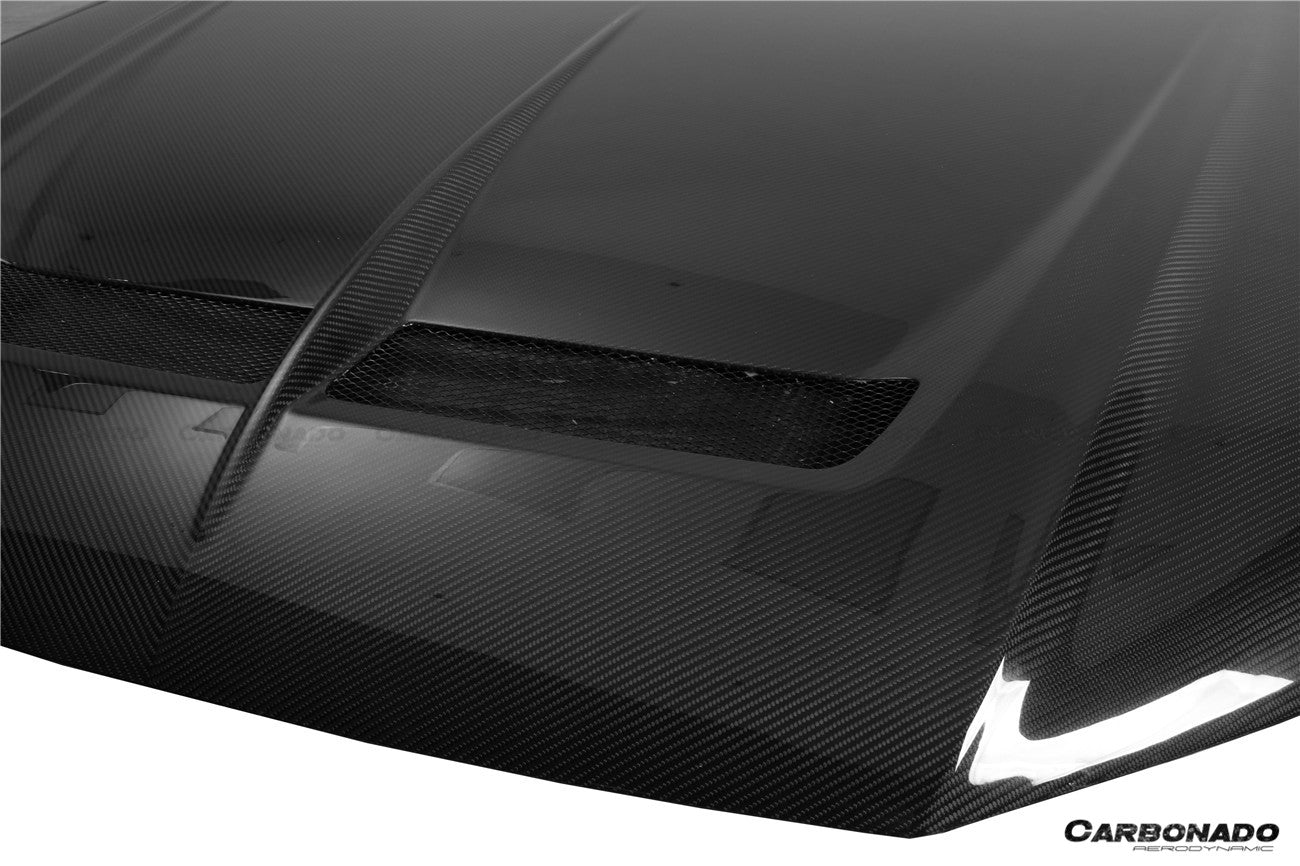 Carbonado 2019-2023 Audi Q8  SQ8  RSQ8 AD Style Dry Carbon Fiber Hood