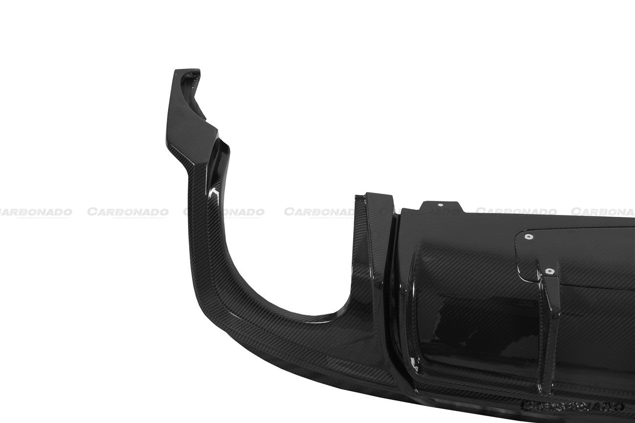 Carbonado 2020-2023 Audi RSQ8 AD Style Dry Carbon Fiber Rear Diffuser Lip
