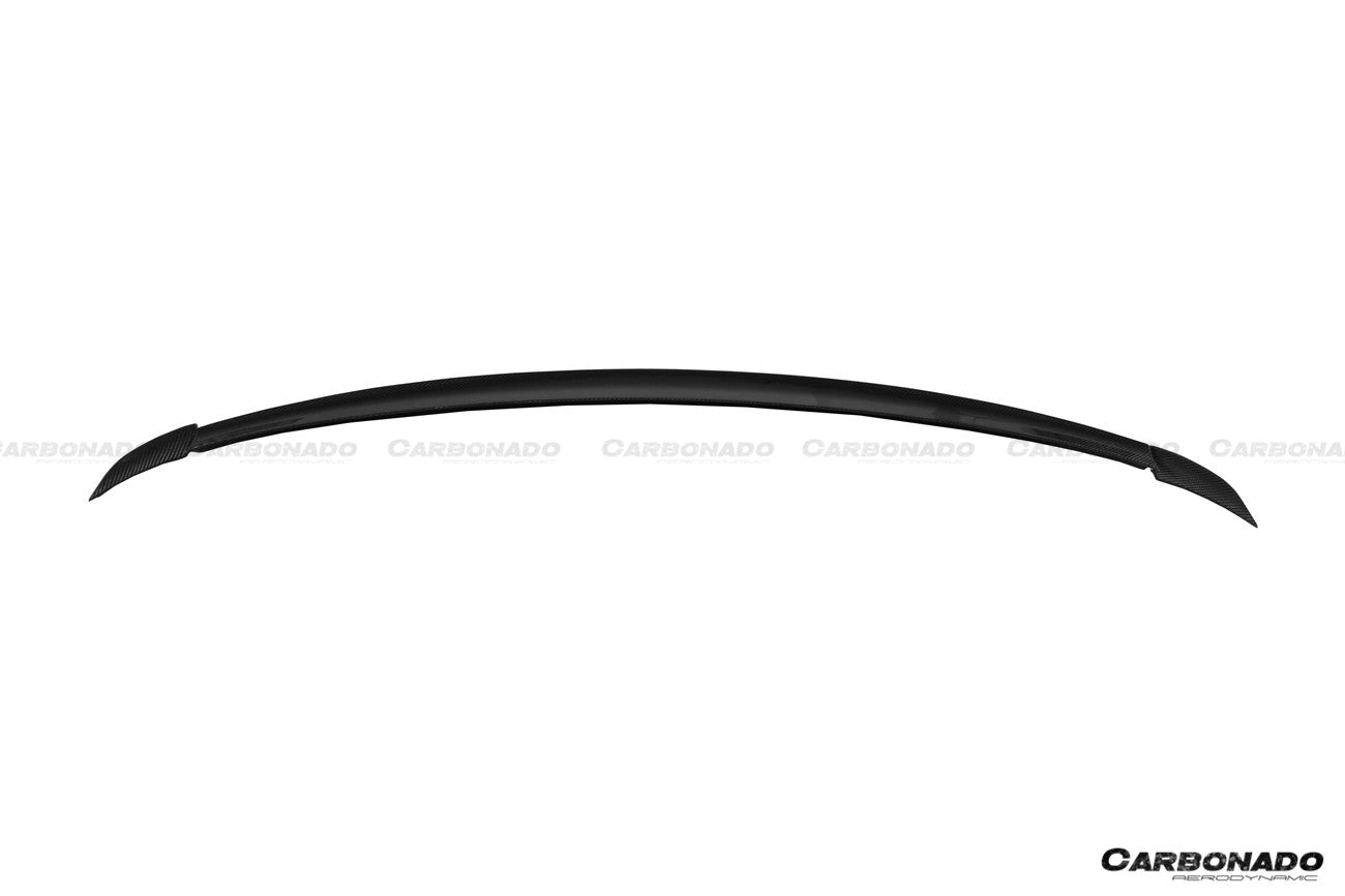 Carbonado 2019-2023 Audi Q8  SQ8  RSQ8 AD Style Dry Carbon Fiber Trunk Spoiler
