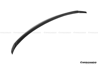 Carbonado 2019-2023 Audi Q8  SQ8  RSQ8 AD Style Dry Carbon Fiber Trunk Spoiler