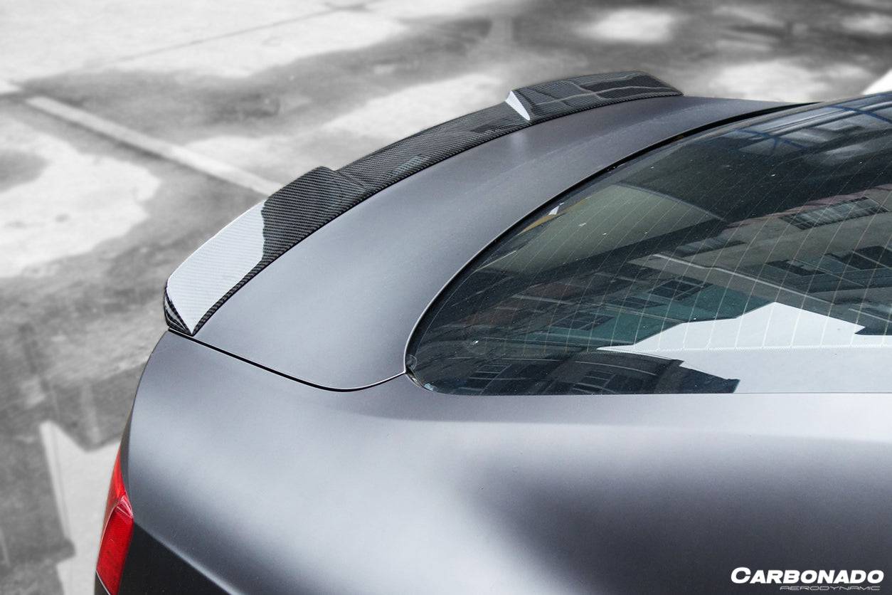 Carbonado 2009-2015 Audi A5 Sline S5 Sedan RW Style Carbon Fiber Trunk Spoiler