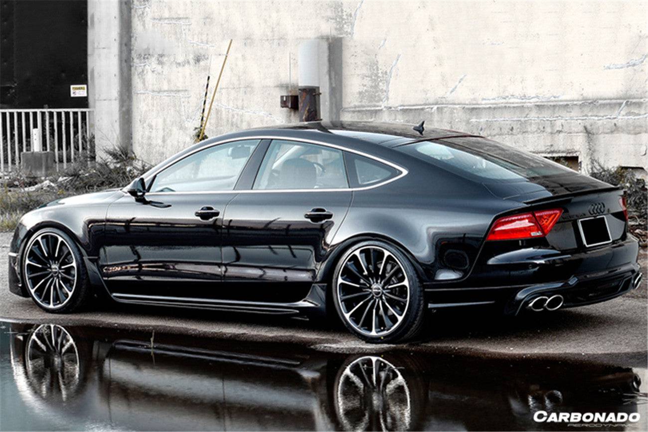 Carbonado 2012-2014 Audi A7 WD Style Side Skirts