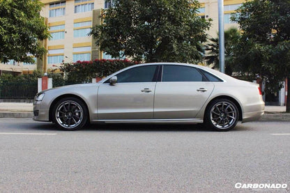 Carbonado 2010-2013 Audi A8 Ab Style Side Skirts