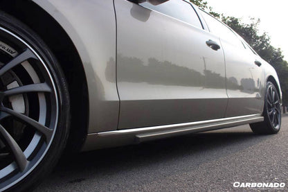 Carbonado 2010-2013 Audi A8 Ab Style Side Skirts
