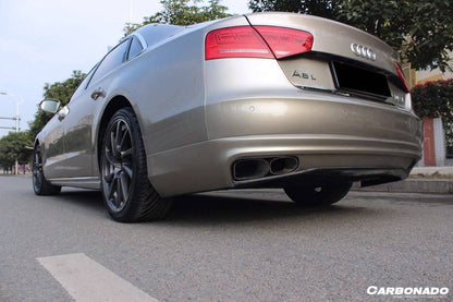 Carbonado 2010-2013 Audi A8 Ab Style Side Skirts