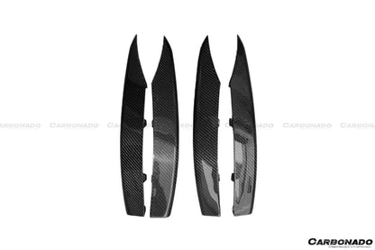 Carbonado OE Style Carbon Fiber Rear Air Duct Splitter Replacement | 2009-2015 Audi R8 Coupe/Spyder