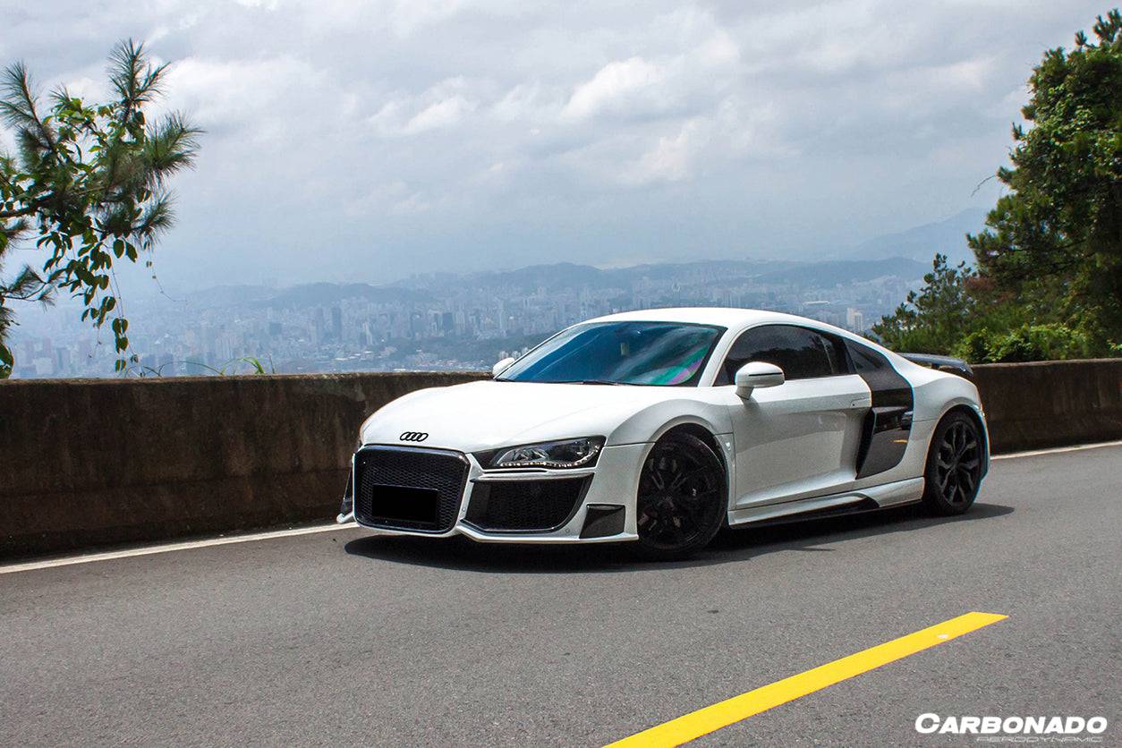 Carbonado 2009-2015 Audi R8 Coupe Spyder OE Style Carbon Fiber Side Blades