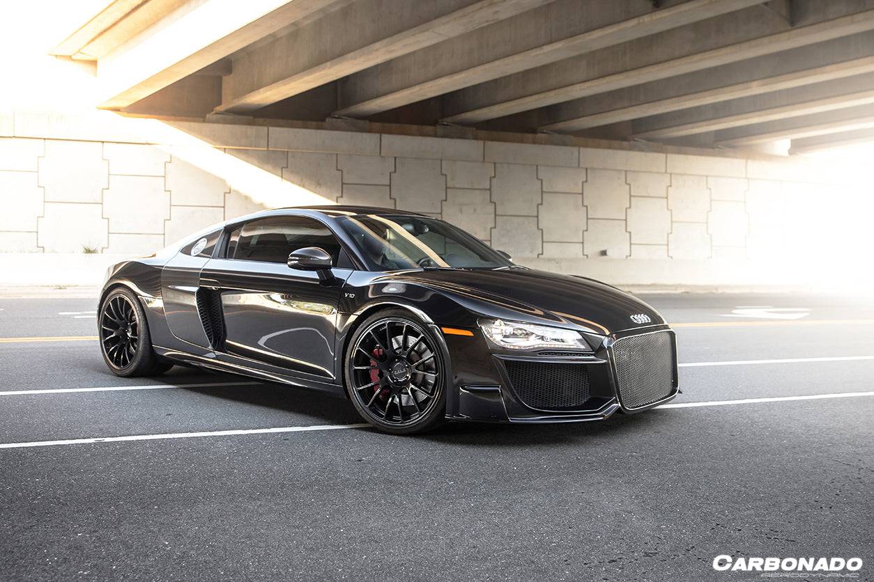 Carbonado 2009-2015 Audi R8 Coupe Spyder OE Style Carbon Fiber Side Blades