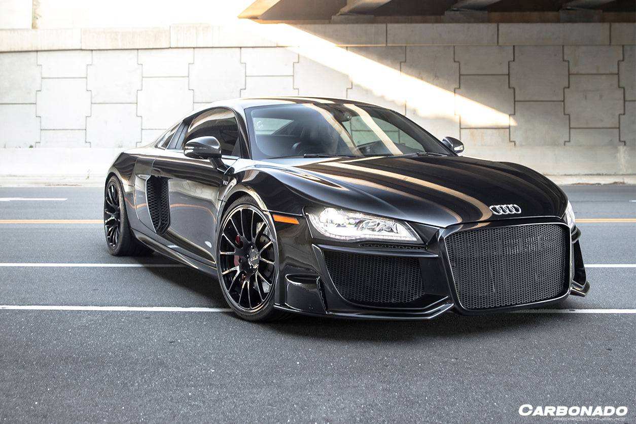 Carbonado 2009-2015 Audi R8 Coupe Spyder OE Style Carbon Fiber Side Blades