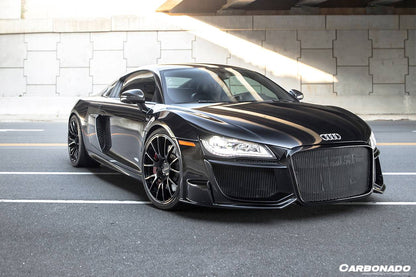 Carbonado 2009-2015 Audi R8 Coupe Spyder OE Style Carbon Fiber Side Blades