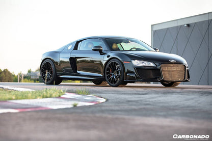 Carbonado 2009-2015 Audi R8 Coupe Spyder OE Style Carbon Fiber Side Blades